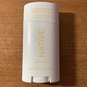 Native Deodorant Buttercream & French Vanilla NEW
